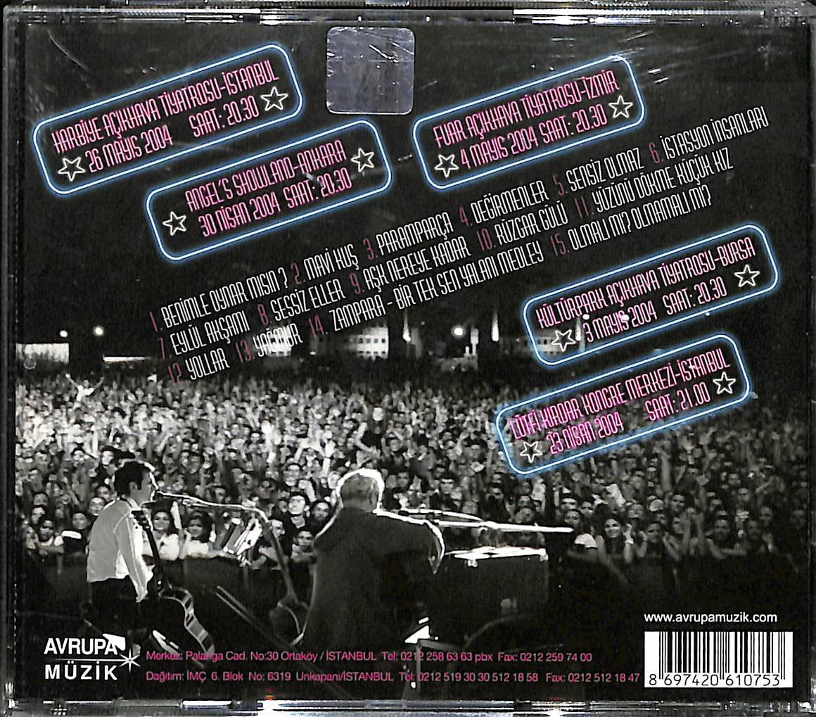 Bülent Ortaçgil & Teoman - Konser CD (İkinci El) CD4628 - 2