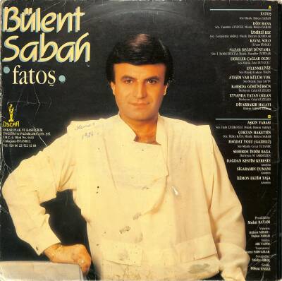 Bülent Sabah - Fatoş LP PLAK (10/7) PLK19630 - 2