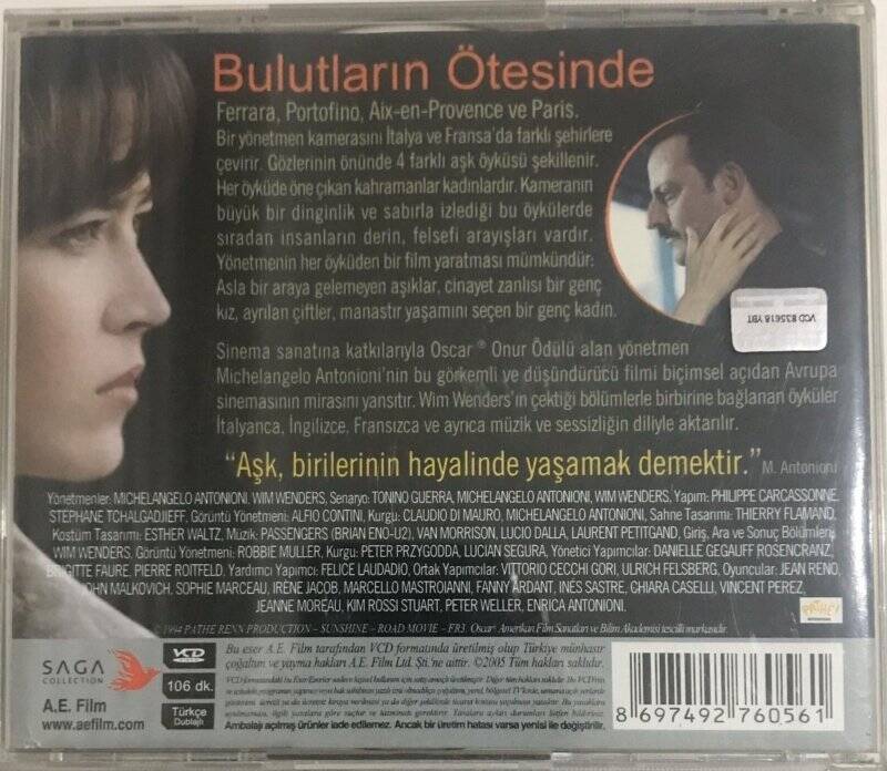 Bulutların Ötesinde VCD Film VCD8103 - 2