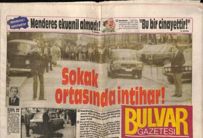 Bulvar Gazetesi 1 Haziran 1988 - Le Monde , Semra Özala Dil Uzattı GZ81485 - 1