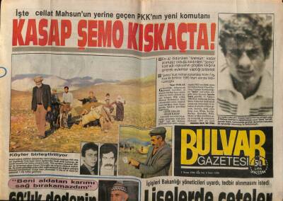 Bulvar Gazetesi 1 Nisan 1986 - Ahu Tuğba , Kalavla Hasret Giderdi GZ62569 - 2