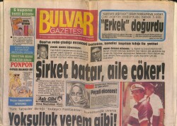 Bulvar Gazetesi 10 Temmuz 1988 - Seda, Sibel Can'ı Kuma İstemedi GZ153282 - 1