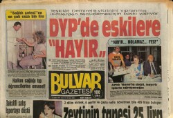 Bulvar Gazetesi 11 Eylül 1987 - 30 Milyonluk Kaçak Kürk ! GZ62066 - 1