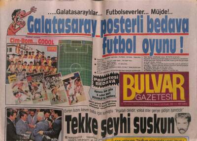 Bulvar Gazetesi 11 Haziran 1988 - Nilüfer Şans Dağıttı GZ81491 - 1