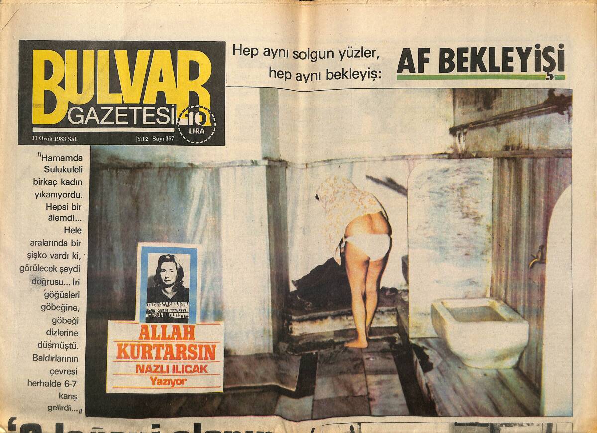 Bulvar Gazetesi 11 Ocak 1983 - Altının Gramına Hile Karıştı - Yunanistan , Balıkçılık Sınırlarını 12 Mile Çıkarılmasını İstedi GZ150728 - 1