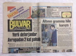 Bulvar Gazetesi 11 Ocak 1983 - Solist Altları Da Artık İş Bulamıyor - GZ17631 - 1