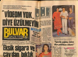 Bulvar Gazetesi 12 Eylül 1983 - Atalarımızdan 100 Misli Fazla Tuz Yiyoruz ! GZ72116 - 1
