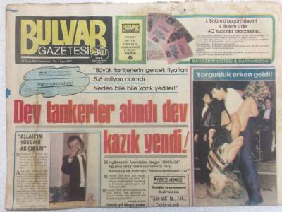 Bulvar Gazetesi 12 Ocak 1985 - Ahu Tuğba Yattığı Yerden Kalkamadı GZ35975 - 1