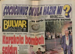 Bulvar Gazetesi 13 Ağustos 1987 - Rambonun Karısı Conana Kaçtı ! GZ70270 - 1