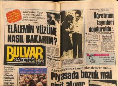 Bulvar Gazetesi 13 Eylül 1983 - Ajda Pekkan Devlet Hafif Müziği Korusun GZ72117 - 1
