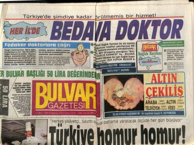 Bulvar Gazetesi 14 Mart 1988 - Hülya Koçyiğit , Politikaya Girdiği Gün Şarkıcılığı Bıraktı GZ85154 - 1