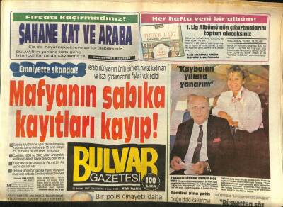 Bulvar Gazetesi 15 Haziran 1987 - 2 Polis Tır Şoförünü Öldürdü GZ62011 - 1