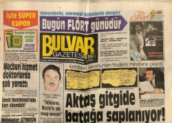 Bulvar Gazetesi 15 Nisan 1987 - Aktaş Gitgide Batağa Saplanıyor ! GZ62637 - 1