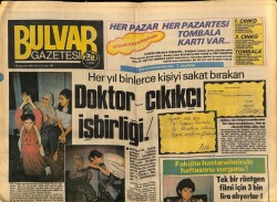 Bulvar Gazetesi 16 Ağustos 1983 - Başbakan Ulusu , MDPde... GZ62608 - 1