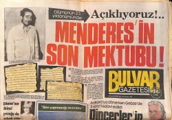 Bulvar Gazetesi 16 Eylül 1984 - Sezer Güvenirgil'e Nazar Değdi - Ahu Tuğba , En Ateşli Sahnelerinde Hiç Çekinmeden Oynuyor GZ159367 - Gökçekoleksiyon