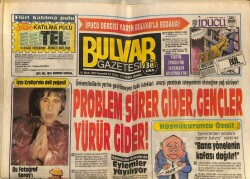 Bulvar Gazetesi 16 Nisan 1987 - Yunanistanda Yaşlıları Öldürüp Mallarını Alan Cinayet Şebekesi Ortaya Çıkarıldı GZ62638 - 1