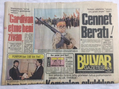 Bulvar Gazetesi 18 Şubat 1986 - İbrahim Dede Evrenden 30 Bin Lira İstedi - GZ17635 - 1