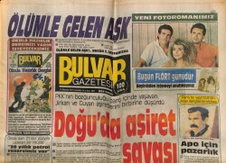 Bulvar Gazetesi 19 Ağustos 1987 - İbrahim Tatlıses Fuarın Altını Üstüne Getireceğim Diyor GZ65183 - 1