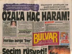 Bulvar Gazetesi 19 Temmuz 1988 - Gandilerin İstanbul Turu GZ62065 - 1