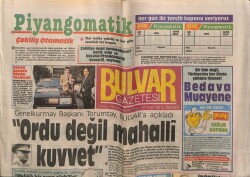 Bulvar Gazetesi 2 Kasım 1988 - Ahu Tuğbaya Ekran Kapısı Açıldı GZ61364 - 1