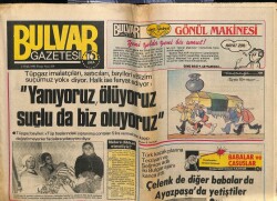 Bulvar Gazetesi 2 Ocak 1983 - Kenan Evrenin Yeni Yıl Mesajı Yunanistanı Rahatlattı GZ61362 - 2