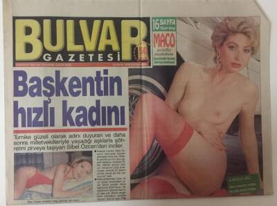 Bulvar Gazetesi 20 Ekim 1999 - Anlı Şanlı Ebru Şallı GZ26833 - 1