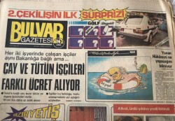 Bulvar Gazetesi 20 Mart 1982-Rita Hayworth Ölmek Üzere GZ45540 - 2