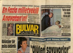 Bulvar Gazetesi 22 Eylül 1986 - Türkan Şorayda Yenilikler Var GZ62539 - 2