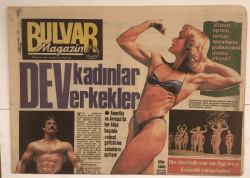 Bulvar Gazetesi 22 Haziran 1983 Magazin Eki - Vücut Sporunda En Büyük Muhammed Ali ! GZ5183 - 2
