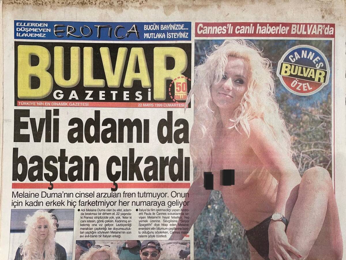 Bulvar Gazetesi 22 Mayıs 1999 - Evli Adamı Da Baştan Çıkardı - Serdar Ortaç Yakaladığını Götürüyor GZ156275 - 1