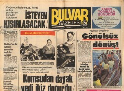 Bulvar Gazetesi 24 Eylül 1983 - Rocky , Izdırapların En Büyüğünü Yaşıyor - Muhammet Kaşıkçı Debbie'yi Seviyor GZ159204 - 1