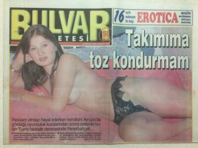 Bulvar Gazetesi 24 Nisan 1999 - İsota İbodan Destek, Nükhet Duru Podyuma Çıktı GZ34149 - 1