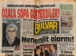 Bulvar Gazetesi 25 Ağustos 1987 - Koleradan Sonra Yeni Öldürücü Tehlike GZ65181 - 2