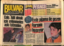 Bulvar Gazetesi 25 Ekim 1983 - Kafesteki Bülbül Nükhet Duru Beğenildi GZ72121 - 2