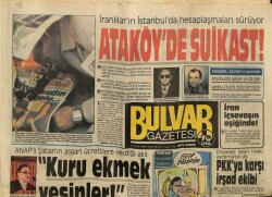 Bulvar Gazetesi 25 Ekim 1986 - İran İçsavaşın Eğişinde ! GZ62618 - 2