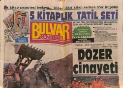Bulvar Gazetesi 25 Haziran 1988 - Türkan Şoray İle Müjde Ar Düşman Çatlattılar - Cevat Kurtuluş Mat Etti GZ149378 - 1