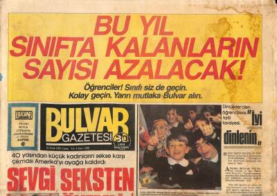 Bulvar Gazetesi 25 Ocak 1985 - Evrene Kaddafinin Mesajı Sunuldu GZ91013 - 1