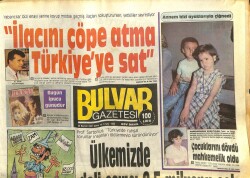 Bulvar Gazetesi 26 Haziran 1987 - SHPde Sağ Sol Karıştı GZ62007 - 2