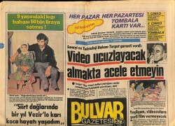 Bulvar Gazetesi 27 Ağustos 1983 - Atatürk Barajını , Bir Türk Firması Yapacak GZ62600 - 2