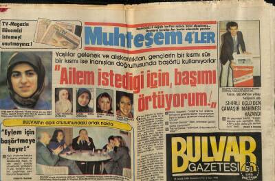 Bulvar Gazetesi 28 Aralık 1985 - Meral Zeren TRT Emriyle Soyunmuyor GZ117276 - 1
