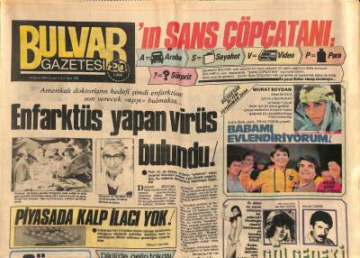 Bulvar Gazetesi 28 Ekim 1983 - Murat Soydan Tekrar Sinemaya Döndü GZ106278 - 1