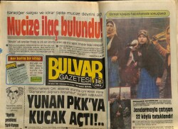 Bulvar Gazetesi 28 Şubat 1987 - Kancayı Sibel Cana taktı GZ62631 - 1