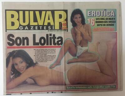 Bulvar Gazetesi 29 Ağustos 1998 - Erbilin Son Avı Tülin Şahin GZ26846 - 1