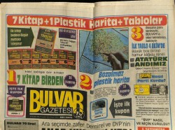Bulvar Gazetesi 29 Eylül 1986 - Türkan Şoray Beni Hayata Biricik Kızım Yağmur Bağlıyor GZ62633 - 2