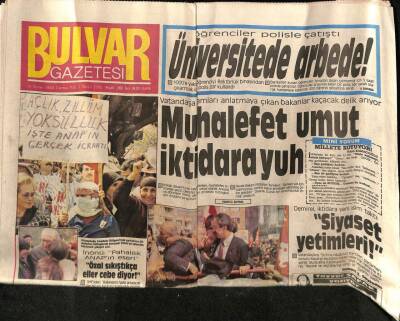 Bulvar Gazetesi 29 Nisan 1988 - Yunanistan Var Gücüyle Silah Satın Alıyor GZ70235 - 1