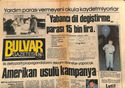 Bulvar Gazetesi 3 Eylül 1983 - Akdeniz Oyunları Bugün Açılıyor GZ62593 - 1