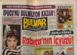 Bulvar Gazetesi 3 Nisan 1987 - İbrahim Tatlıses Herkes Yanlışımı Yakalamak İçin Yarış Ediyor GZ70232 - 2
