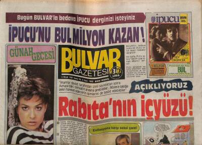 Bulvar Gazetesi 3 Nisan 1987 - İbrahim Tatlıses Herkes Yanlışımı Yakalamak İçin Yarış Ediyor GZ70232 - 2