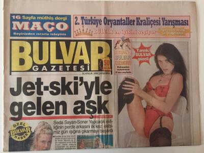 Bulvar Gazetesi 30 Aralık 1998 - Seda Sayan - Soner Yapcacık Evliliğinin Perde Arkası GZ26738 - 1