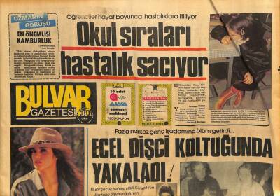 Bulvar Gazetesi 30 Kasım 1984 - 300 Milyoncu Oto Şener Şenin GZ77088 - 1